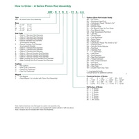 A92-M1B2-62A-AA NUMATICS/AVENTICS NFPA CYLINDER PART A SERIES PISTON ROD ASSY 2 1/2" BORE 62" BORE, CUSHED BOTH ENDS, REED MAGNET